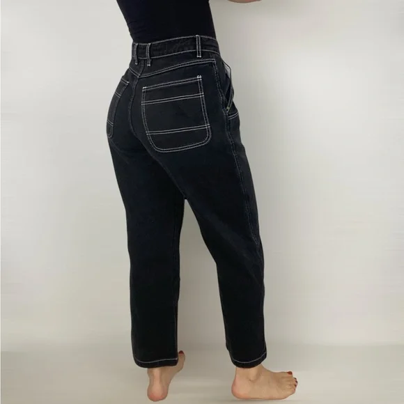 BUTTER Goods Work Pants Double Knee Very Baggy Fit Denim Jeans